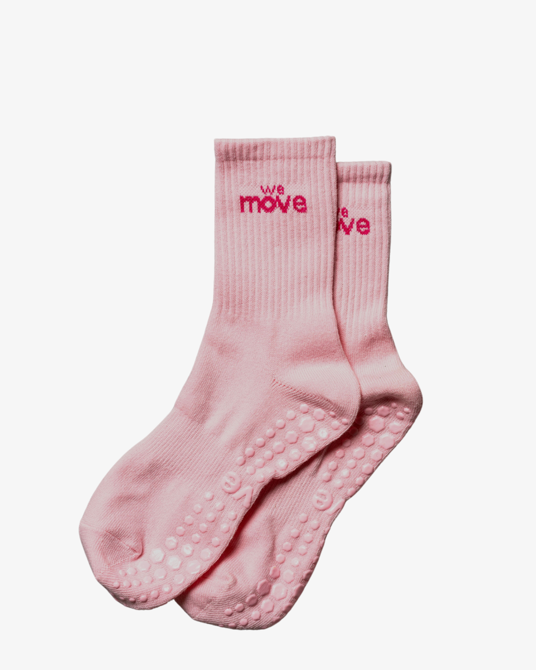 Pilatessokken in Blush